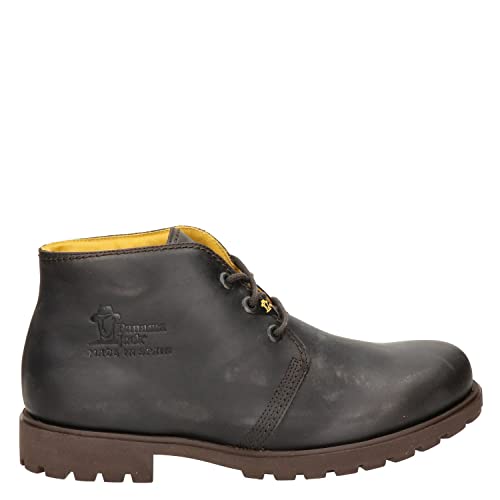 Panama Jack Bota Panama, Botas de piel con forro de piel, Hombre, Marrón, 40 EU