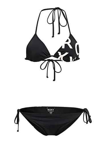Roxy Beach Classics Tie Side - Conjunto de bikini triangular para Mujer