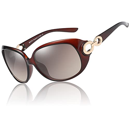 DUCO Gafas de sol Ladies Classic Star Polarizadas 100% Protección UV 1220