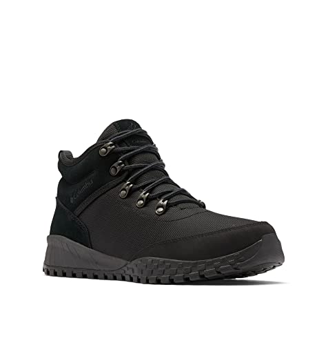 Columbia FAIRBANKS MID Botas Montaña De Senderismo Y Trekking impermeables Hombre , Negro (Black x Shark), 44 EU