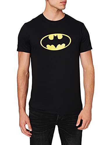 T-Shirt (Uomo-M) Batman Logo (Black)