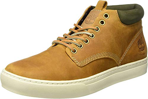 Timberland EK2.0CUPSL CHKA RED BRN 5344R - Botas de cuero nobuck para hombre, color trigo bruñido, talla 40