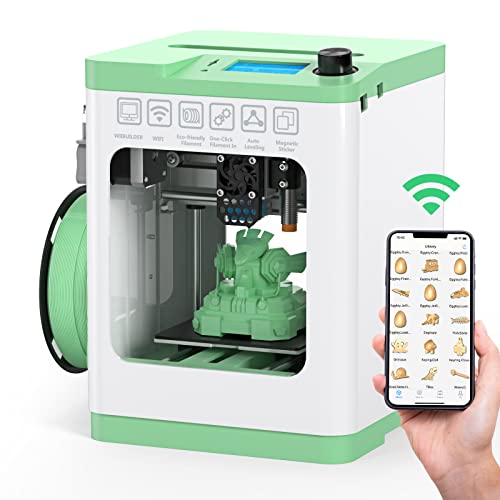 ENTINA Impresora 3D Tina2S con Impresión WiFi, Mini Impresora 3D Completamente Ensamblada para Principiantes, Placa Base Ultra Silenciosa Mejorada, Tamaño de Impresión 100 x 105 x 100mm