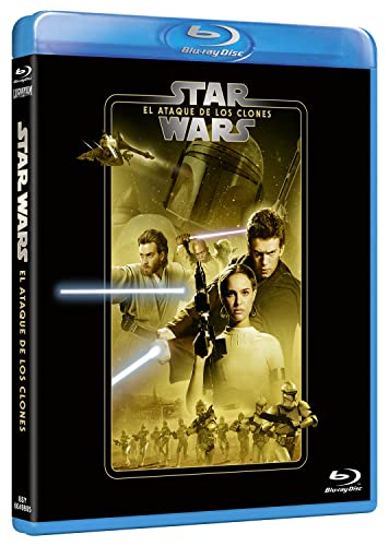 Star Wars Ep II. El ataque de los clones (Edición remasterizada) 2 discos (película + extras) [Blu-ray]