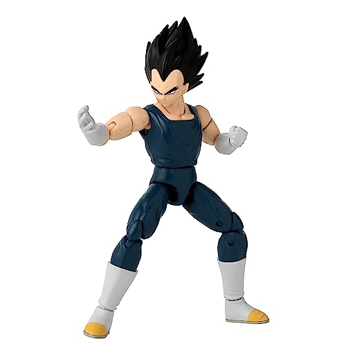 BANDAI - Dragon Ball Super Dragon Stars Figura de Acción Vegeta 17cm - 40723 Multicolor - Figura articulada de colección para Verdaderos fanaticos del Anime.