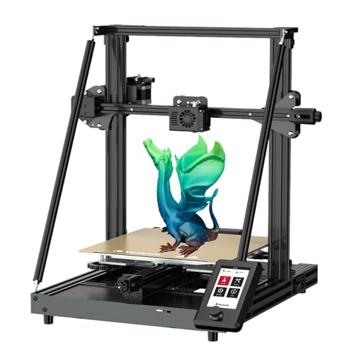 Impresora 3D Voxelab Aquila X3 Plus, Plataforma Pei Flexible, Sensor de nivelación de 25 Puntos, Sensor de filamento y Carga/Descarga automática de filamento