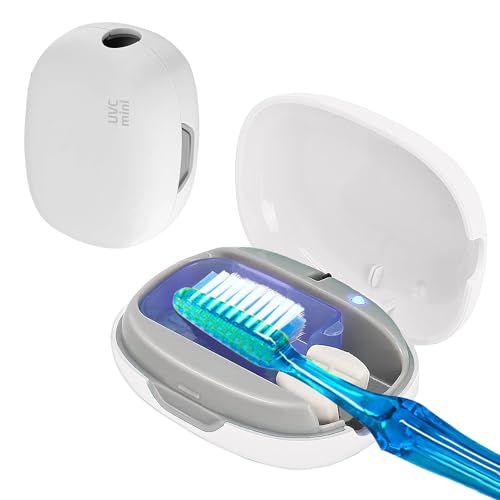 Esterilizador Cepillo de Dientes Portátil UV LED - Estuche Esterilizador para Cepillo de Dientes Recargable USB Zendeu Original