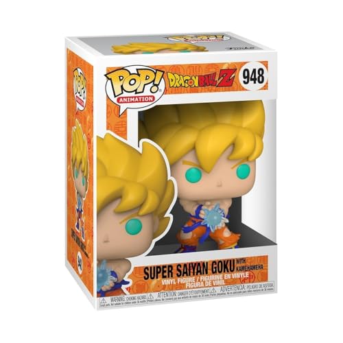 Funko Pop! Animation: DBZ S9- SS Goku With Kamehameha Wave - Dragon Ball Z - Figura de Vinilo Coleccionable - Idea de Regalo- Mercancia Oficial - Juguetes para Niños y Adultos - Anime Fans