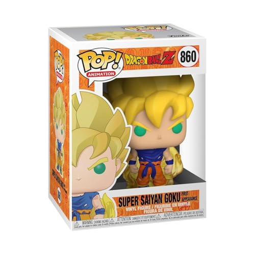 Funko Pop! Animation: Dragon Ball Z S8-Super Saiyan Goku - (First Appearance) Dragonball SS - Figura de Vinilo Coleccionable - Idea de Regalo - Mercancia Oficial - Juguetes para Niños y Adultos