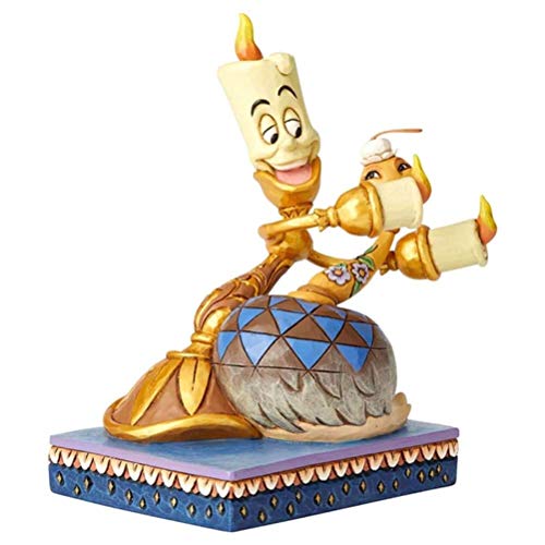Disney Traditions Lumiere and Plumette - Figura Decorativa