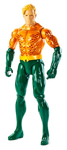 JUSTICE LEAGUE Figura de Acción 30 cm Aquaman, Juguetes Niños +3 años (Mattel GDT52)