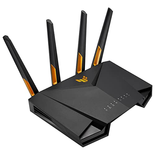 ASUS TUF Gaming AX3000 V2 - Router Gaming Extensible WiFi 6 con Mobile Tethering 4G/5G por USB, puerto para Juegos, modo gaming para móviles, AiMesh, Ai Protection Pro, VPN Fusion