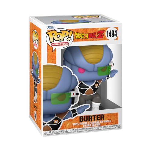 Funko Pop! Animation: Dragon Ball Z - Burter - Figura de Vinilo Coleccionable - Idea de Regalo- Mercancia Oficial - Juguetes para Niños y Adultos - Anime Fans - Muñeco para Coleccionistas