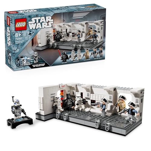 LEGO Star Wars: Una Nueva Esperanza Abordaje de la Tantive IV Juguete de Construcción Coleccionable con Nave Estelar, Regalo para Niños y Niñas de 8 Años o Más, Fans de la Saga y Coleccionistas 75387