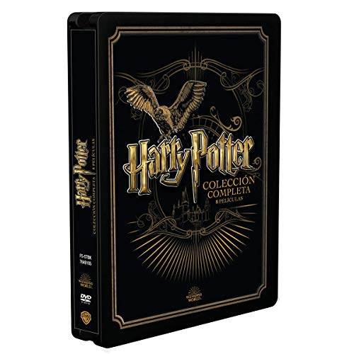 Pack Harry Potter Colección Completa - Edición Golden Steelbook [DVD]