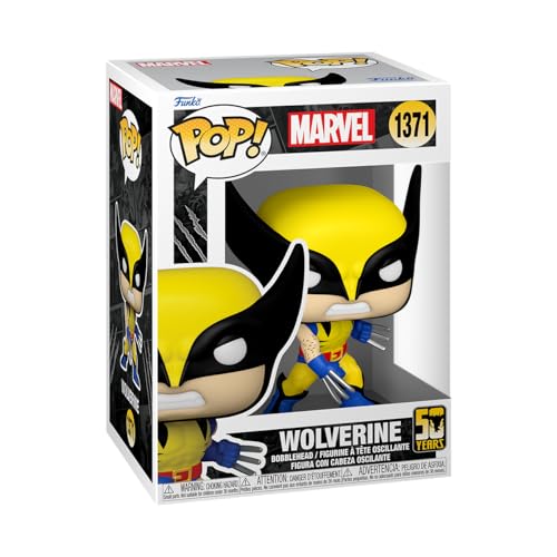 Funko Pop! Marvel: Wolverine 50th – Ultimate Wolverine - (Classic) - X-Men - Figura de Vinilo Coleccionable - Idea de Regalo- Mercancia Oficial - Juguetes para Niños y Adultos - Comic Books Fans