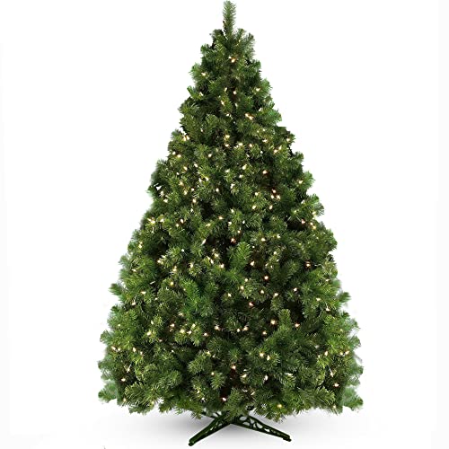 KADAX Alpentana 220 cm, Árbol de Navidad artificial de PVC con soporte y 435 ramas